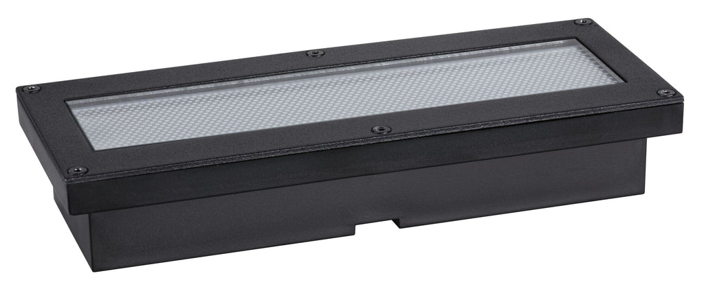 Paulmann Solar LED Bodeneinbauleuchte Domenic IP67 eckig 200x80mm 3000K 0,1W 1lm  Schwarz Kunststoff