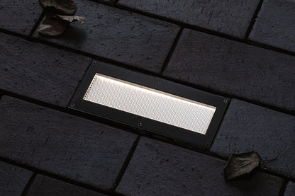 Paulmann Solar LED Bodeneinbauleuchte Domenic IP67 eckig 200x80mm 3000K 0,1W 1lm  Schwarz Kunststoff