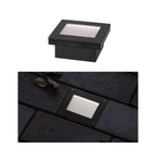 Paulmann Solar LED Bodeneinbauleuchte Domenic IP67 eckig 80x80mm 3000K 0,1W 1lm  Schwarz Kunststoff