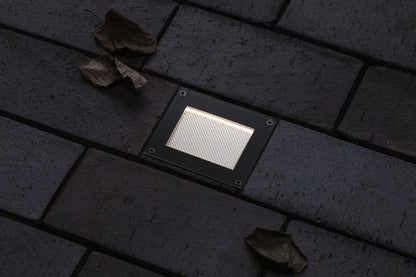 Paulmann Solar LED Bodeneinbauleuchte Domenic IP67 eckig 80x80mm 3000K 0,1W 1lm  Schwarz Kunststoff