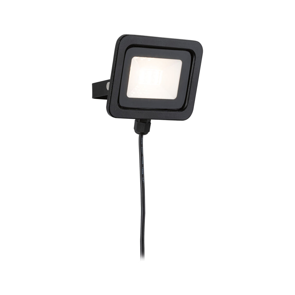 Paulmann Park + Light LED Außenwandleuchte Bimea IP65 eckig 103x23mm 3000K 4,5W 430lm 12V  Schwarz Metall