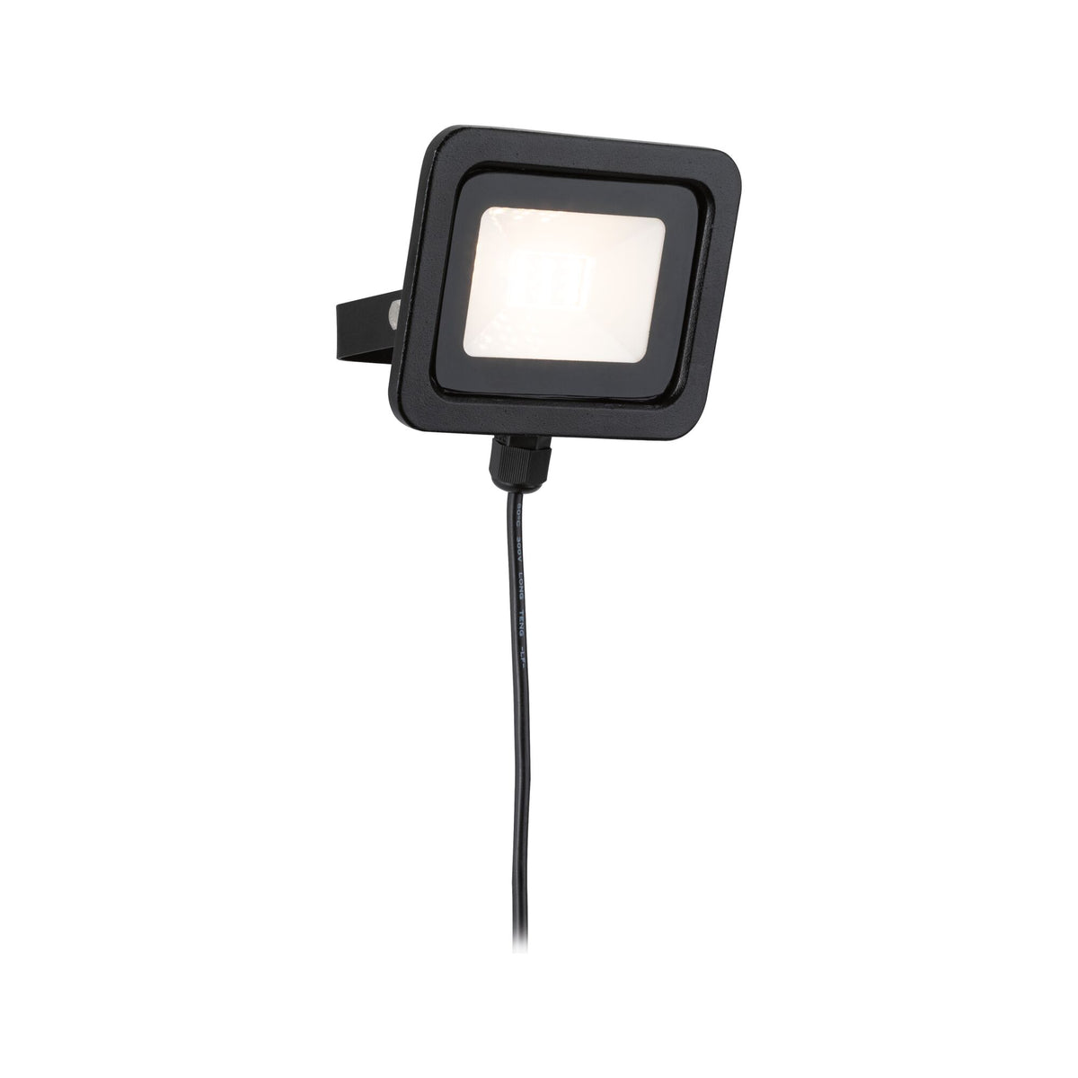 Paulmann Park + Light LED Außenwandleuchte Bimea IP65 eckig 103x23mm 3000K 4,5W 430lm 12V  Schwarz Metall