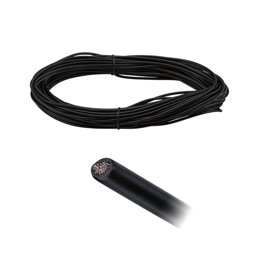 Paulmann Seilsystem Spannseil Corduo isoliert 20m 2,5qmm  Schwarz