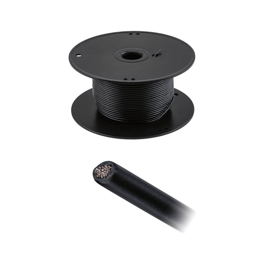 Paulmann Seilsystem Spannseil Corduo isoliert 100m 2,5qmm  Schwarz