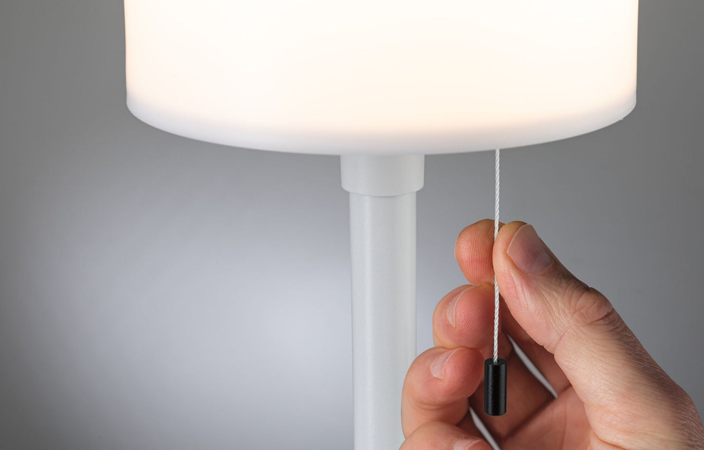Paulmann Solar Akkuleuchte Bartja IP44 dimmbar 2700K Weiß