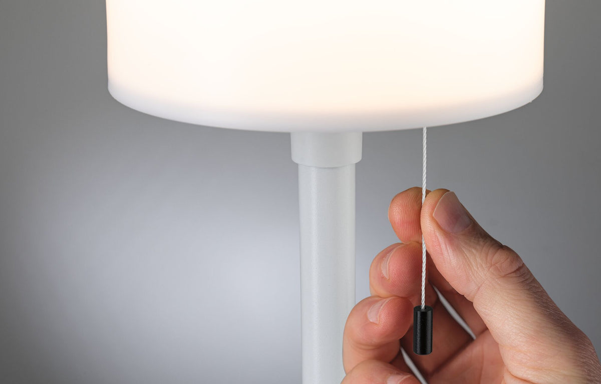 Paulmann Solar Akkuleuchte Bartja IP44 dimmbar 2700K Weiß