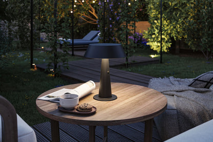 Paulmann Solar LED Tischleuchte Soala 2700K 165lm 2,1W Anthrazit