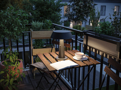 Paulmann Solar LED Tischleuchte Soala 2700K 165lm 2,1W Anthrazit