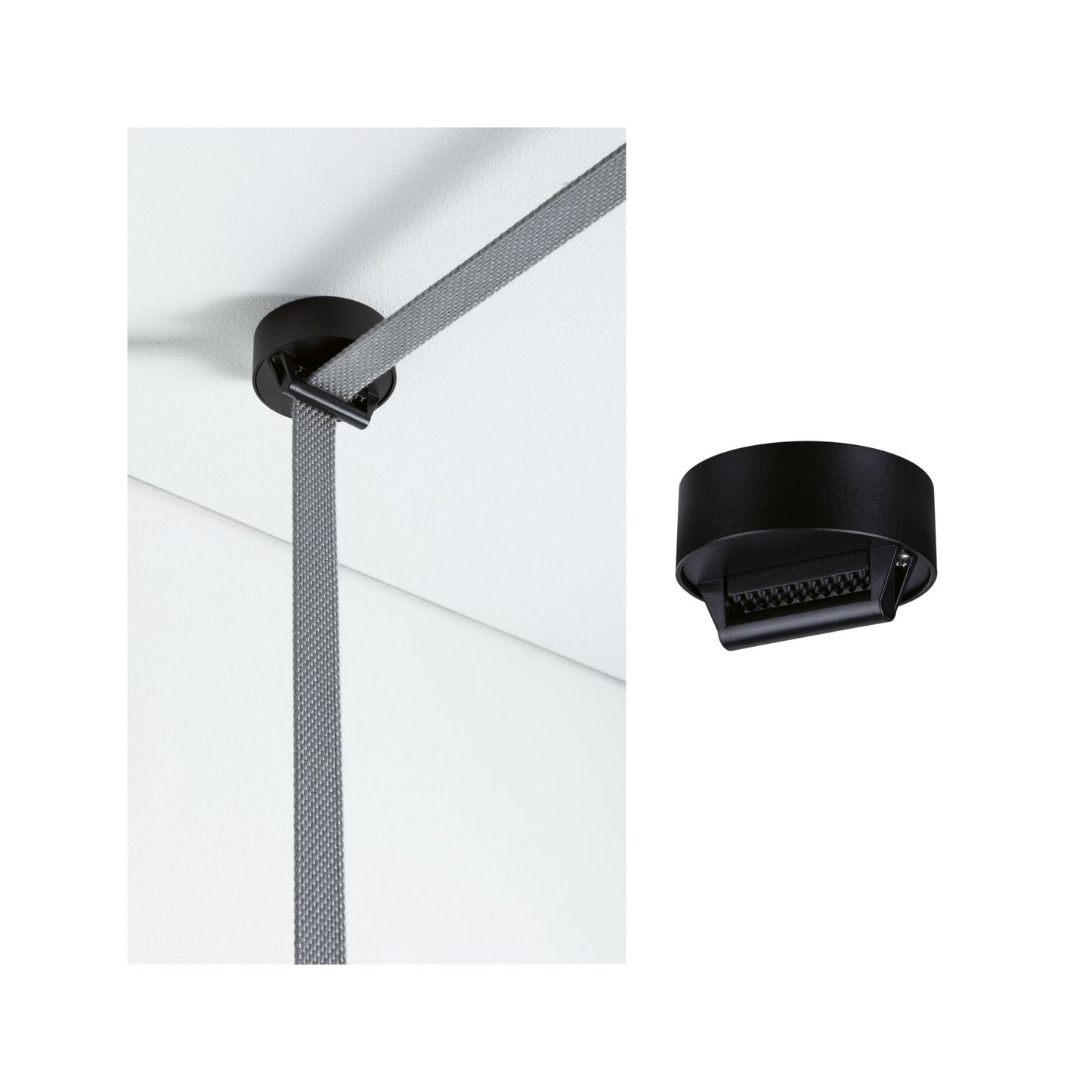 Paulmann ULine Zubehör Gurt Halter Universal Schwarz