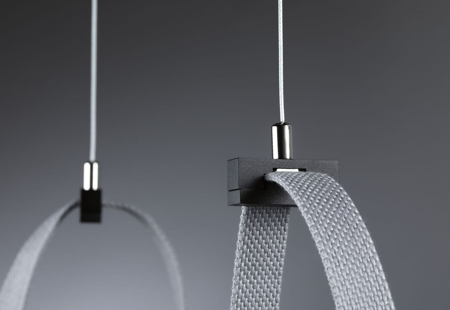 Paulmann ULine Zubehör Gurt Abhängung 45x15mm Schwarz