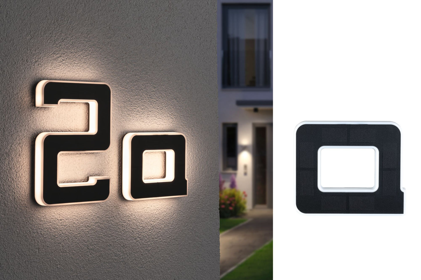 Paulmann Outdoor Solar Hausnummer Buchstabe A