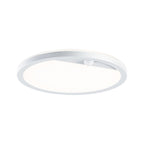 Paulmann LED Außenpanel Lamina mit Bewegungsmelder IP44 rund 280mm 1200lm 14,5W 3000K  Weiß mit Hintergrundlicht