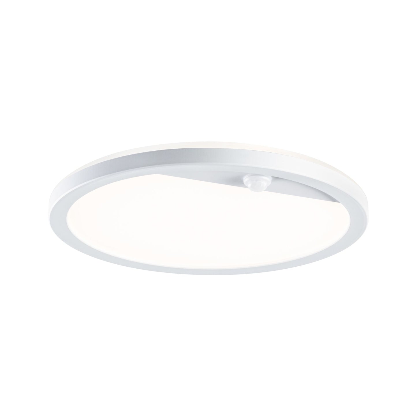Paulmann LED Außenpanel Lamina mit Bewegungsmelder IP44 rund 280mm 1200lm 14,5W 3000K  Weiß mit Hintergrundlicht