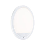 Paulmann LED Außenpanel Lamina mit Bewegungsmelder IP44 rund 280mm 1200lm 14,5W 3000K  Weiß mit Hintergrundlicht