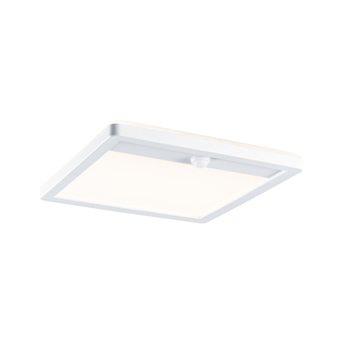 Paulmann LED Außenpanel Lamina mit Bewegungsmelder IP44 eckig 250x250mm 950lm 14,5W 3000K  Weiß mit Hintergrundlicht