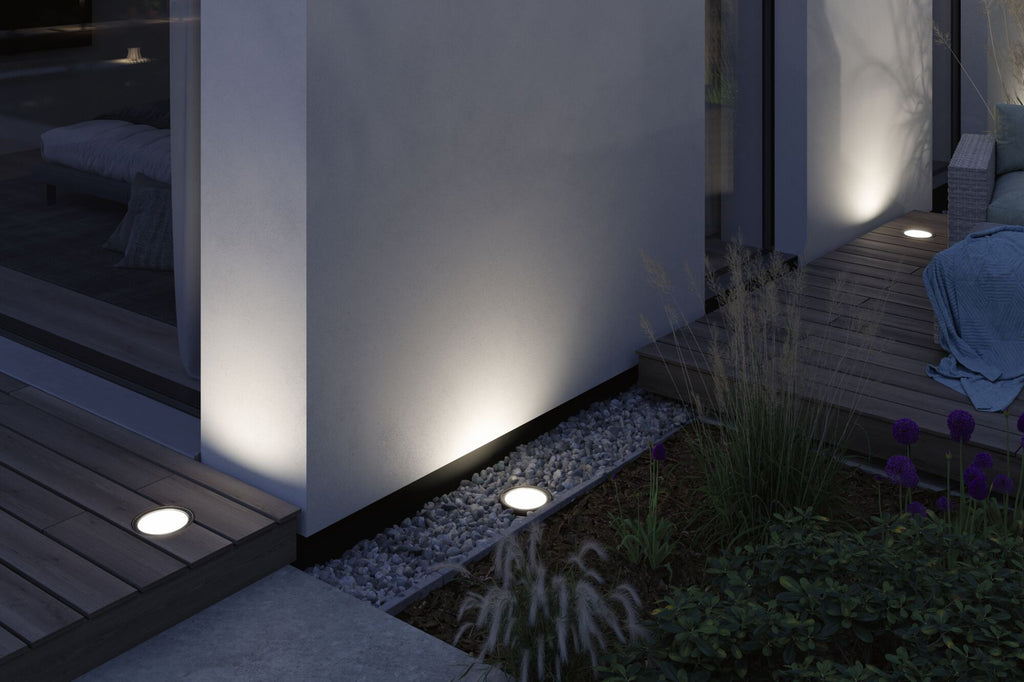 Paulmann Plug & Shine LED Wandfluter Ocos IP67 3000K 6,1W   Anthrazit