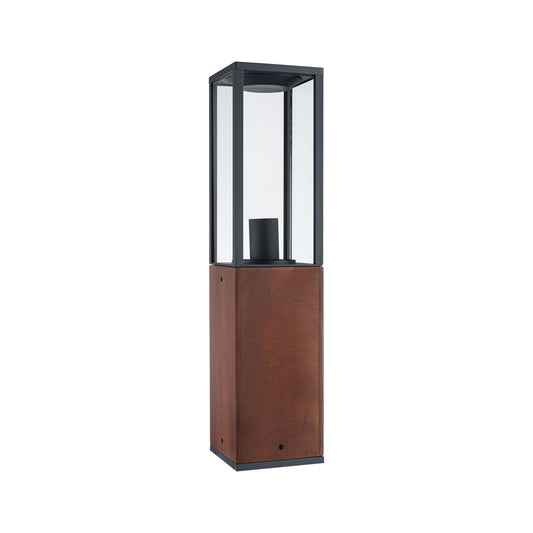 Paulmann Lichtobjekt Timba IP44 eckig 600mm  max. 60W  230V  Holz E27 Holz