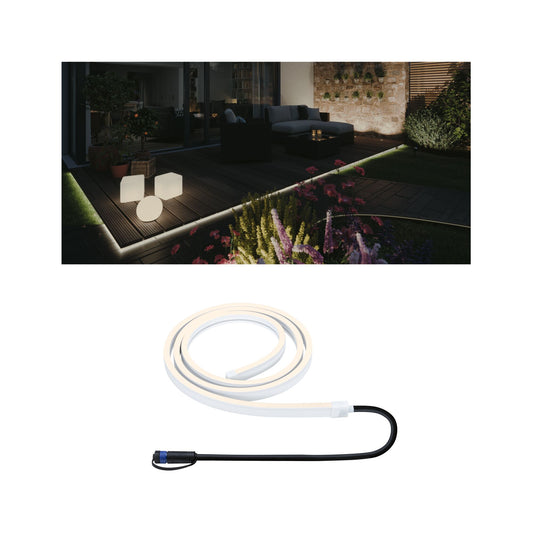Paulmann Plug & Shine LED Stripe Smooth Einzelstripe  IP68 3000K 12W   Schwarz