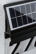 Paulmann Solar LED Hausnummernleuchte IP44 3000K 14lm Schwarz