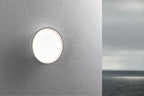 Paulmann LED Außenwandleuchte Platomo IP44 rund 180mm 3000K 14,5W 1200lm 230V  Weiß Kunststoff
