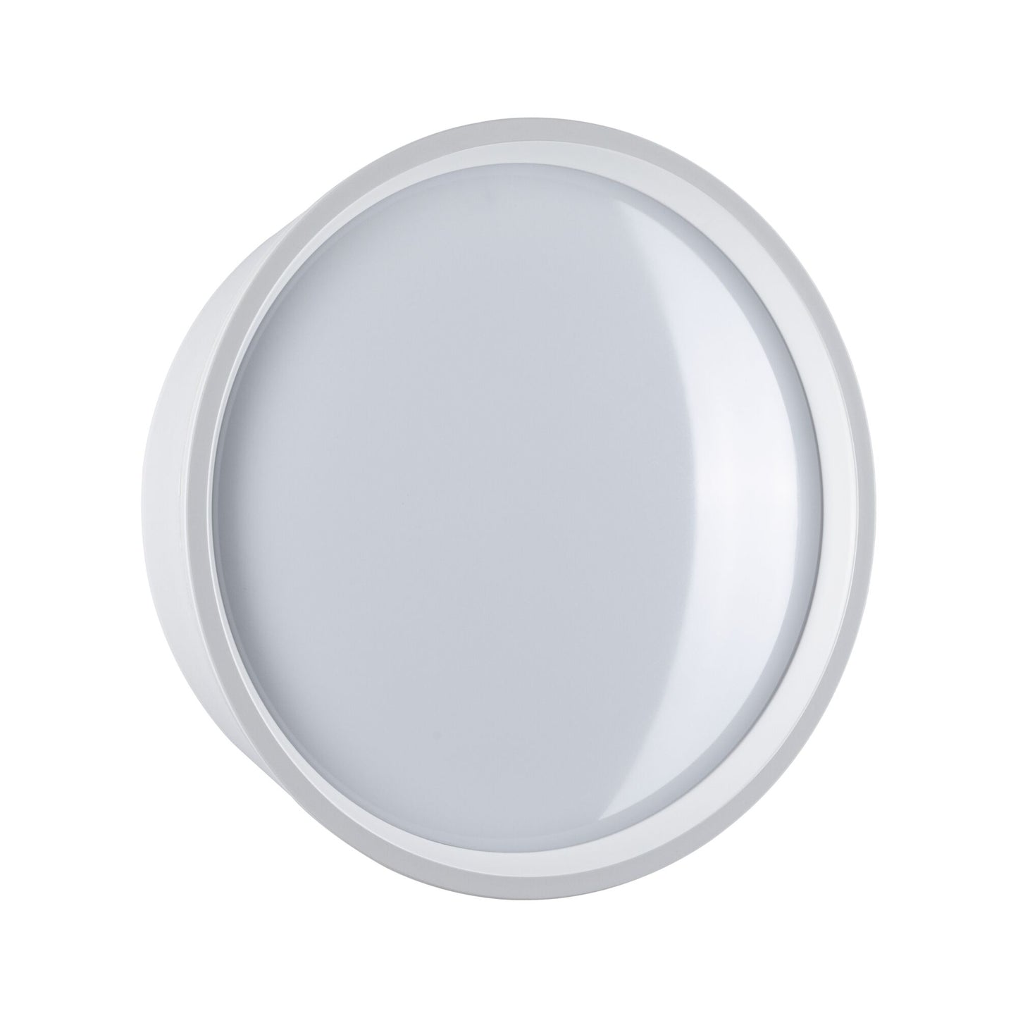 Paulmann LED Außenwandleuchte Platomo IP44 rund 180mm 3000K 14,5W 1200lm 230V  Weiß Kunststoff