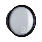 Paulmann LED Außenwandleuchte Platomo IP44 rund 180mm 3000K 14,5W 1200lm 230V  Schwarz Kunststoff