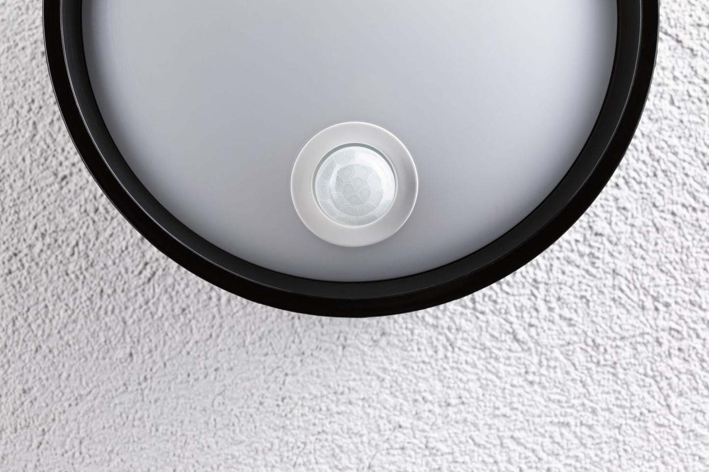 Paulmann LED Außenwandleuchte Platomo IP44 rund 180mm 3000K 14,5W 1200lm 230V  Schwarz Kunststoff