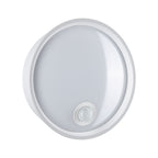 Paulmann LED Außenwandleuchte Platomo IP44 rund 180mm 3000K 14,5W 1200lm 230V  Weiß Kunststoff