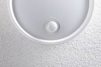 Paulmann LED Außenwandleuchte Platomo IP44 rund 180mm 3000K 14,5W 1200lm 230V  Weiß Kunststoff