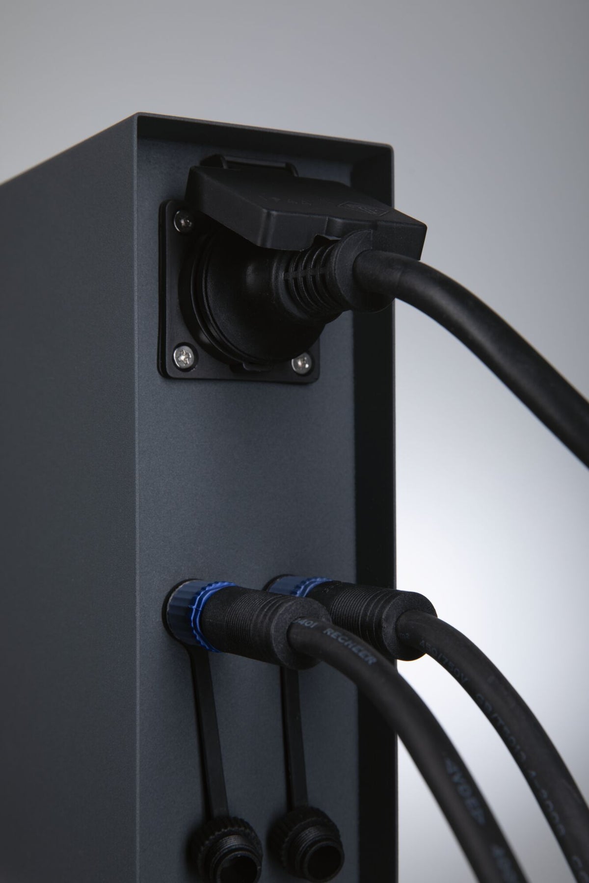 Paulmann Plug & Shine Steckdosensäule Rio  IP44 Anthrazit