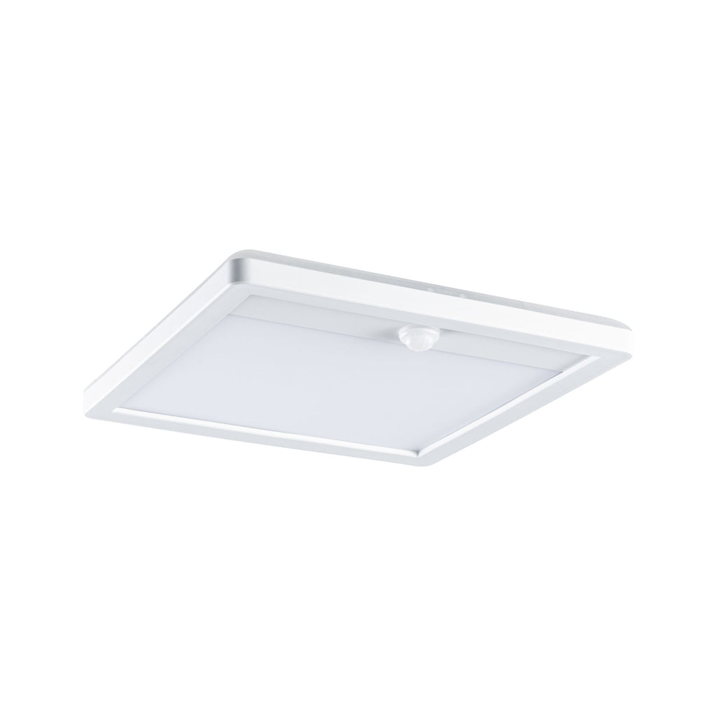 Paulmann LED Außenpanel Lamina Bewegungsmelder insektenfreundlich IP44 eckig 250x47mm Tunable Warm 14W 920lm 230V  Weiß Kunststoff