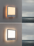 Paulmann LED Außenpanel Lamina Bewegungsmelder insektenfreundlich IP44 eckig 250x47mm Tunable Warm 14W 920lm 230V  Weiß Kunststoff