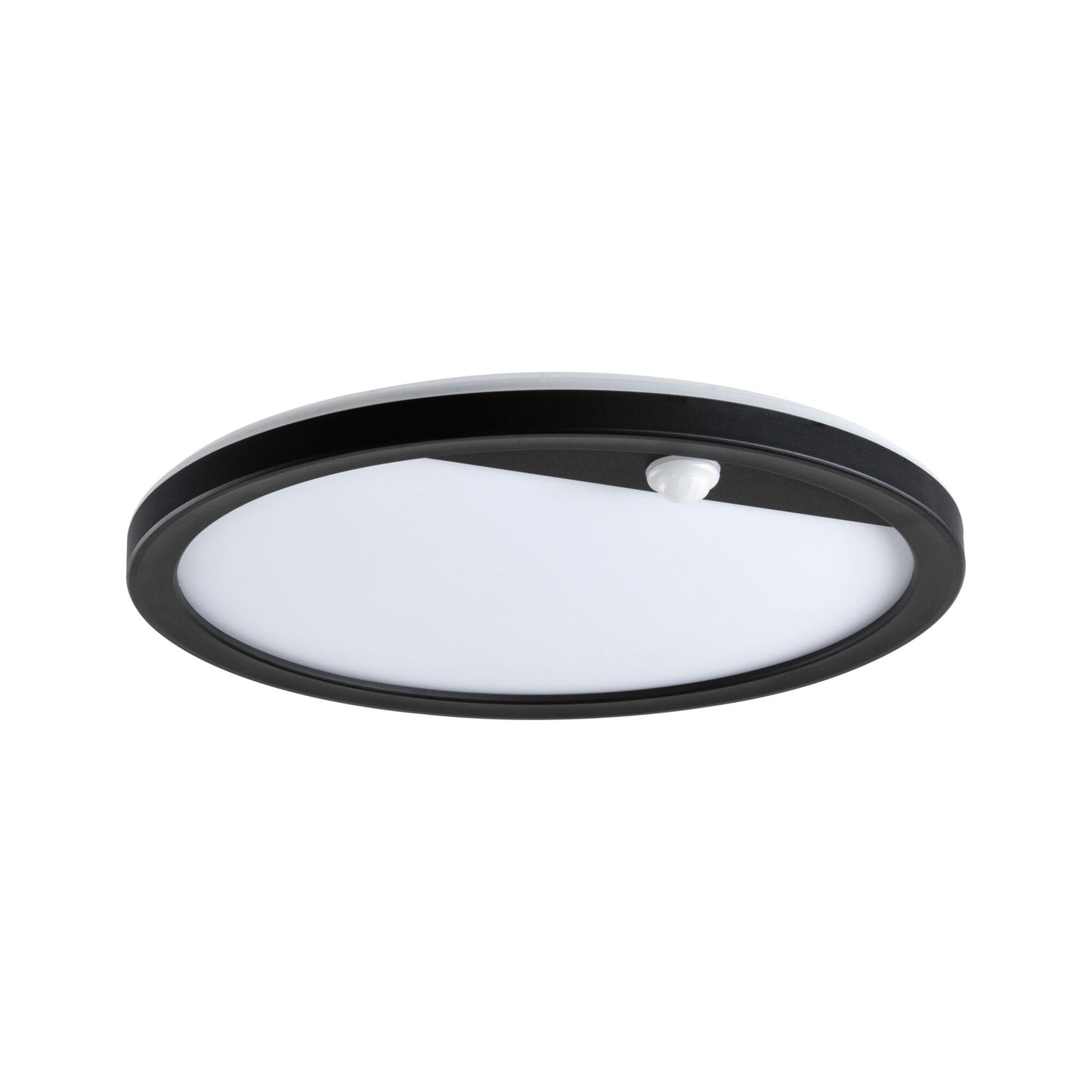 Paulmann LED Außenpanel Lamina Bewegungsmelder insektenfreundlich IP44 rund 280mm Tunable Warm 14W 1150lm 230V  Schwarz Kunststoff