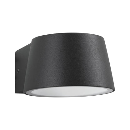 Paulmann LED Außenwandleuchte Capea  insektenfreundlich IP44  96x128mm 2200K 6W 550lm 230V 98° Anthrazit Aluminium