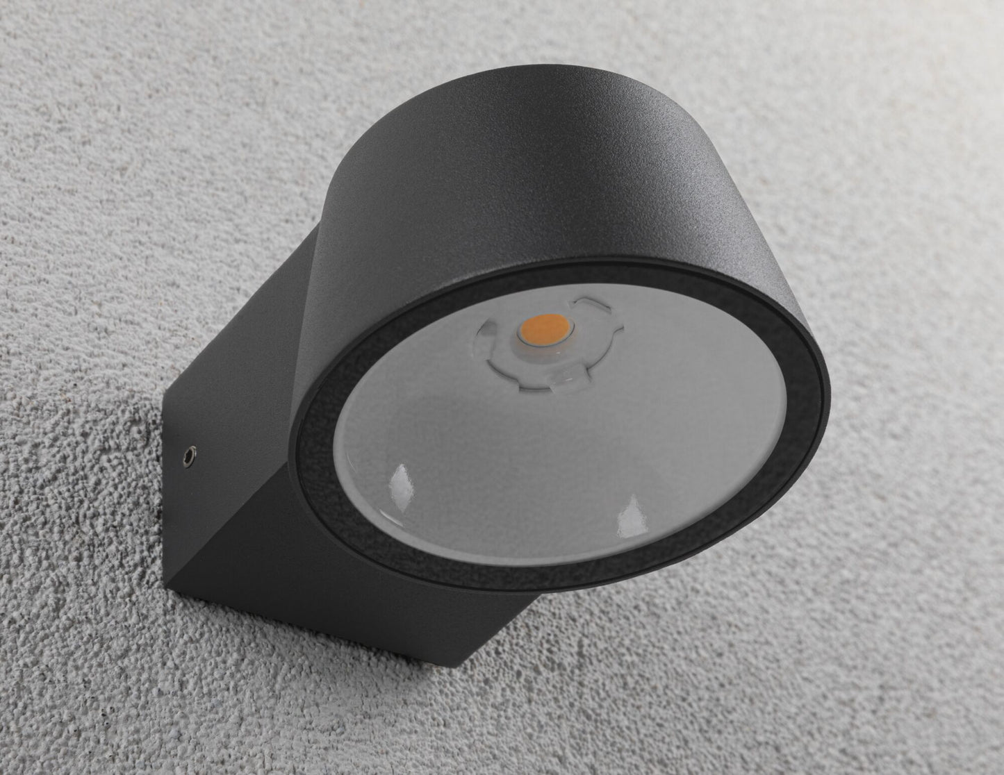 Paulmann LED Außenwandleuchte Capea  insektenfreundlich IP44  96x128mm 2200K 6W 550lm 230V 98° Anthrazit Aluminium