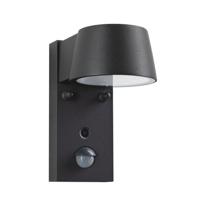 Paulmann LED Außenwandleuchte Capea Bewegungsmelder insektenfreundlich IP44  96x153mm Tunable Warm 6W 450lm 230V 98° Anthrazit Aluminium