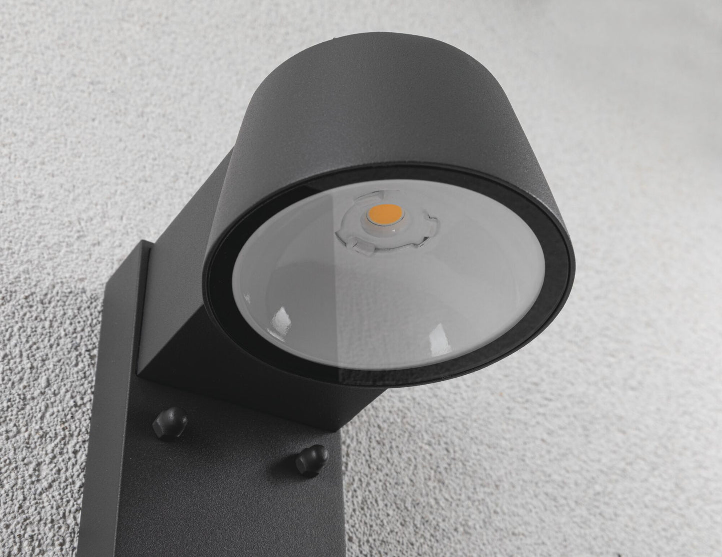 Paulmann LED Außenwandleuchte Capea Bewegungsmelder insektenfreundlich IP44  96x153mm Tunable Warm 6W 450lm 230V 98° Anthrazit Aluminium