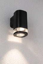 Paulmann Außenwandleuchte Colum IP44  80x112mm  max. 20W  230V  Anthrazit Aluminium