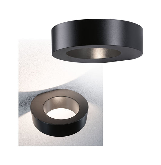 Paulmann LED Außenwandleuchte Renga IP44  181x172mm 3000K 5W 270lm 230V  Anthrazit Aluminium