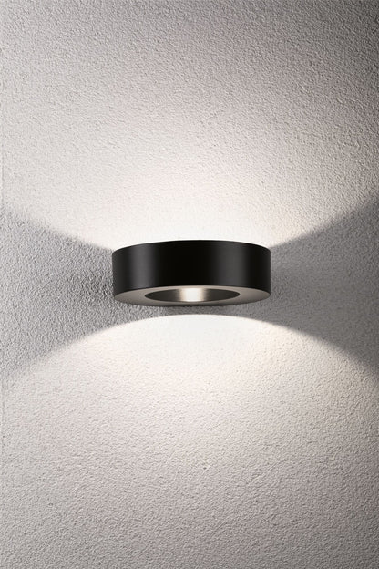 Paulmann LED Außenwandleuchte Renga IP44  181x172mm 3000K 5W 270lm 230V  Anthrazit Aluminium