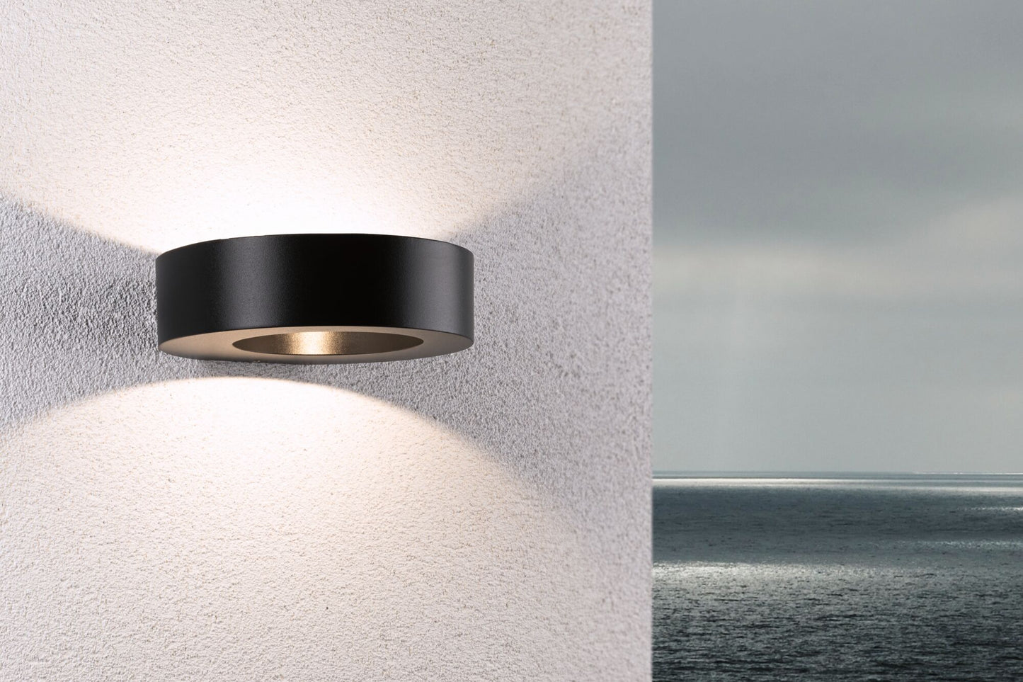 Paulmann LED Außenwandleuchte Renga IP44  181x172mm 3000K 5W 270lm 230V  Anthrazit Aluminium