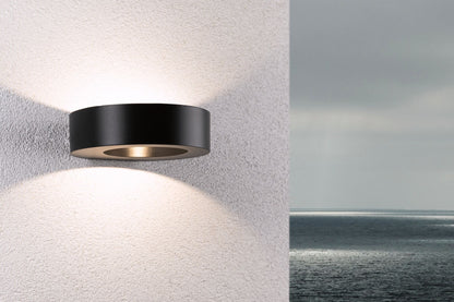 Paulmann LED Außenwandleuchte Renga IP44  181x172mm 3000K 5W 270lm 230V  Anthrazit Aluminium