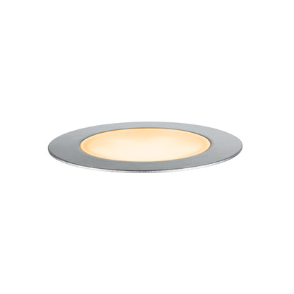 Paulmann Plug & Shine LED Bodeneinbauleuchte Floor IP67 2200K 2W   Silber