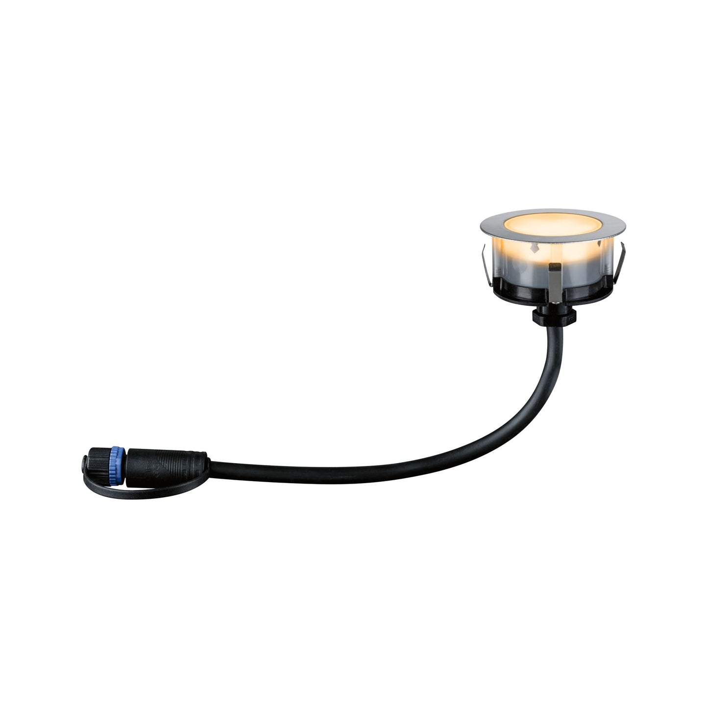 Paulmann Plug & Shine LED Bodeneinbauleuchte Floor IP67 2200K 2W   Silber