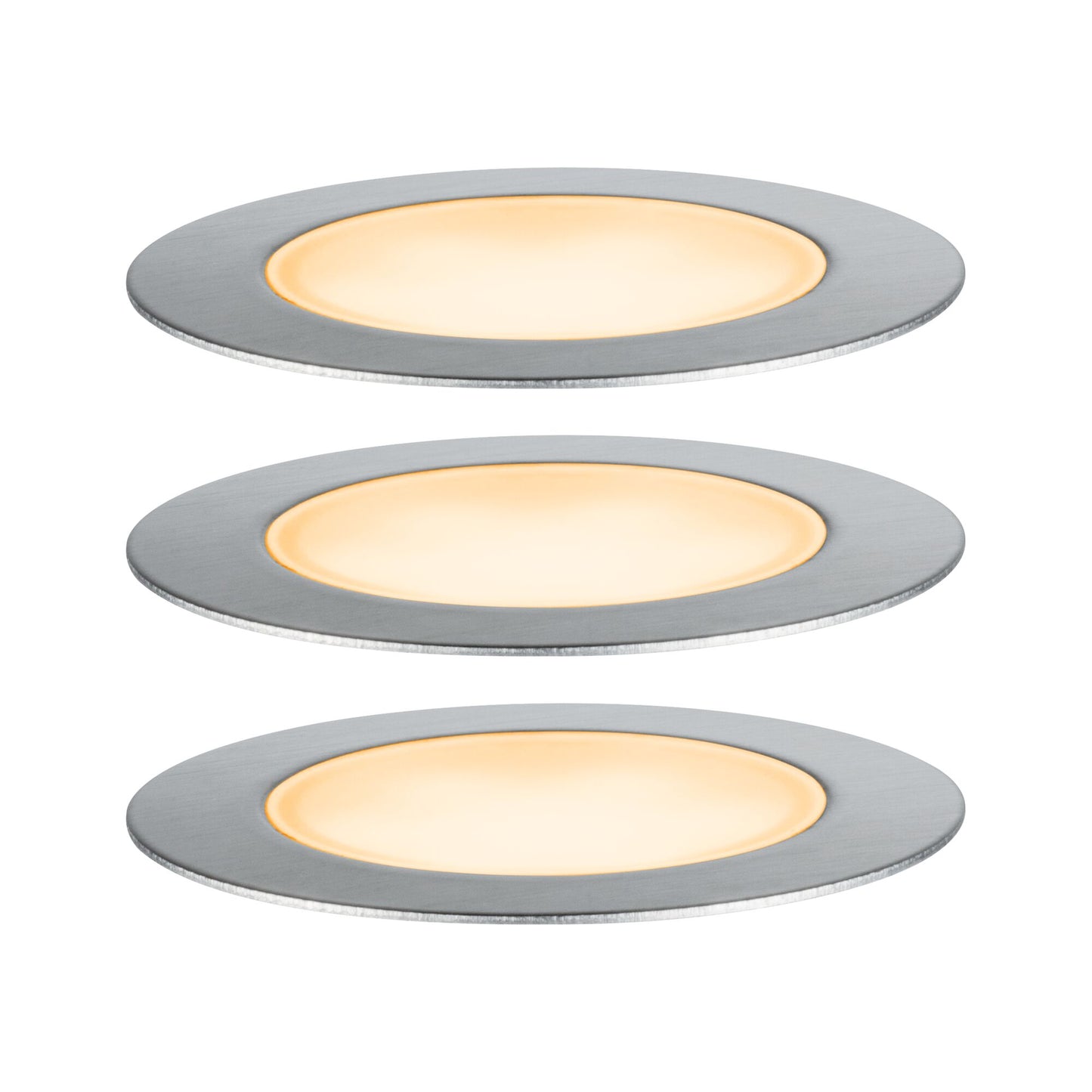 Paulmann Plug & Shine LED Bodeneinbauleuchte Floor IP67 2200K 3x2W  21VA Silber