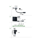 Paulmann Plug & Shine LED Bodeneinbauleuchte Floor IP67 2200K 3x2W  21VA Silber