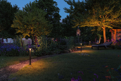 Paulmann Plug & Shine LED Pollerleuchte Plate IP44 2200K 7W   Anthrazit