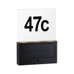 Paulmann Solar LED Hausnummernleuchte Neda IP44 2200K 18lm Anthrazit