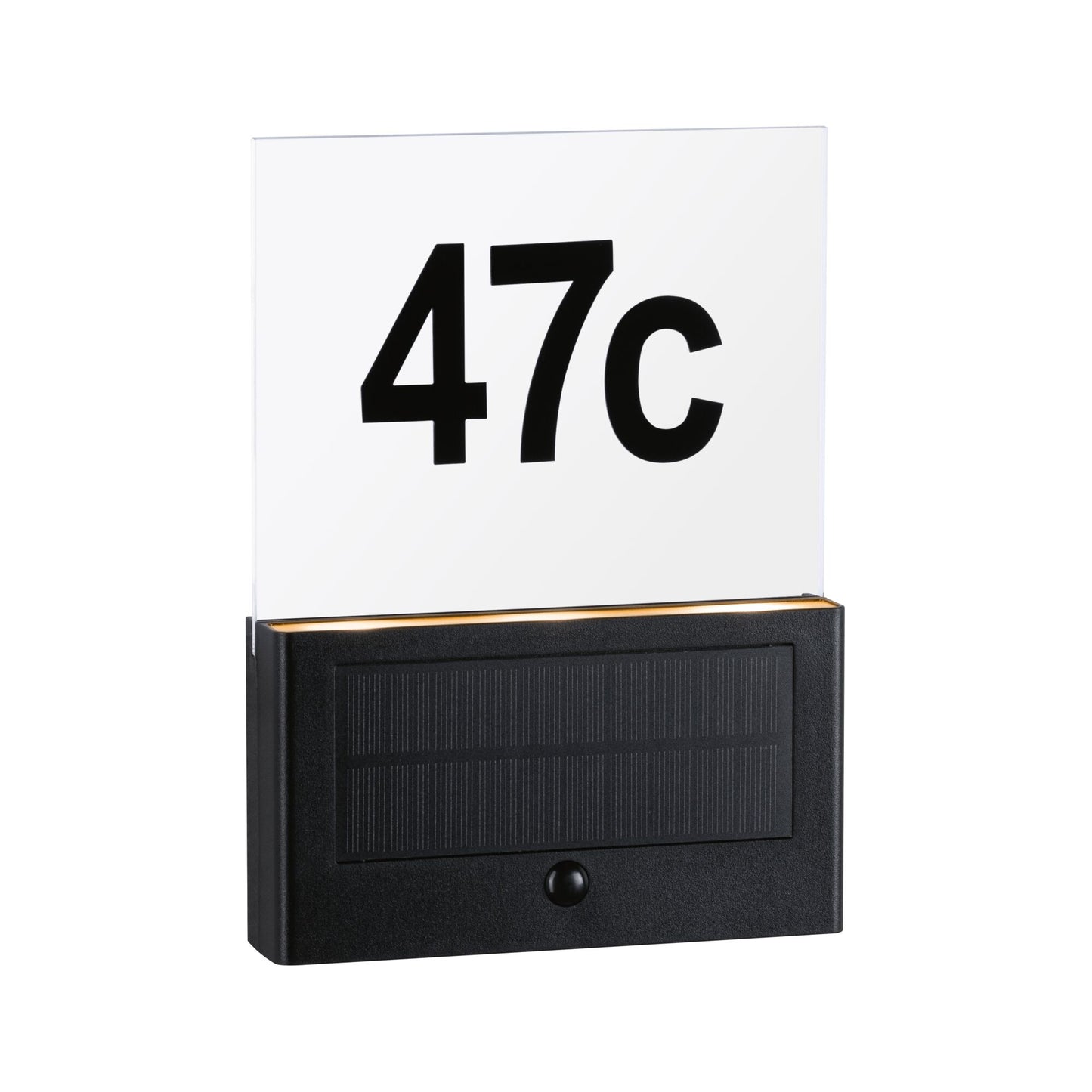 Paulmann Solar LED Hausnummernleuchte Neda IP44 2200K 18lm Anthrazit