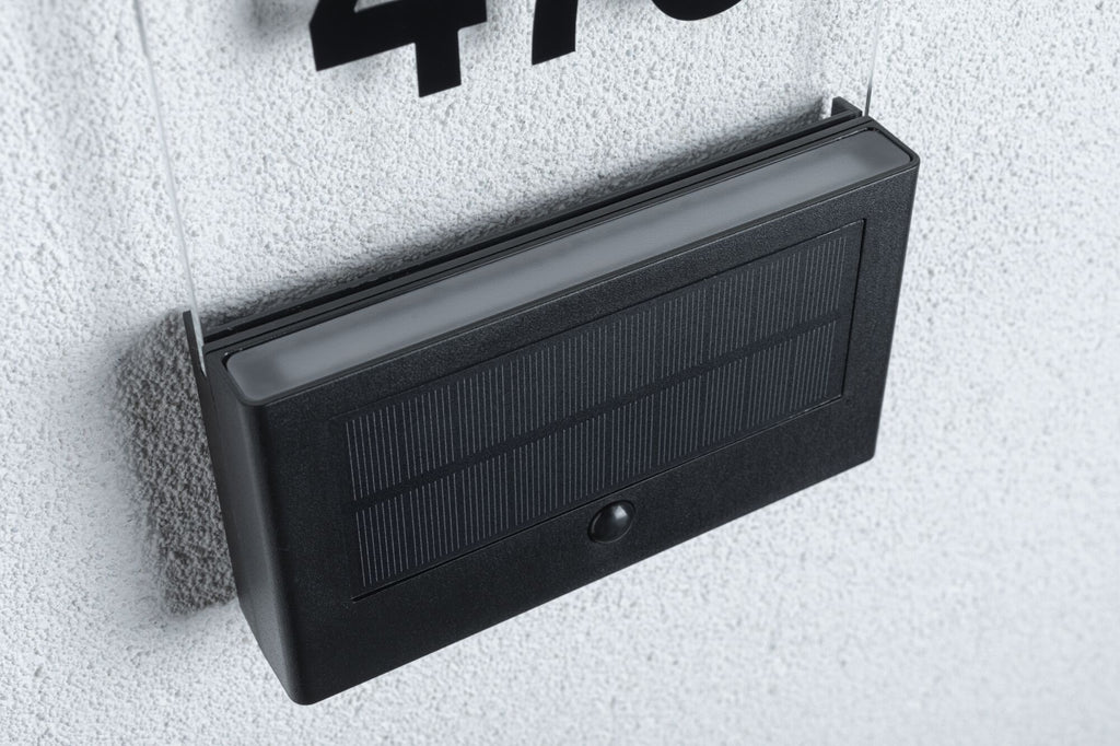 Paulmann Solar LED Hausnummernleuchte Neda IP44 2200K 18lm Anthrazit